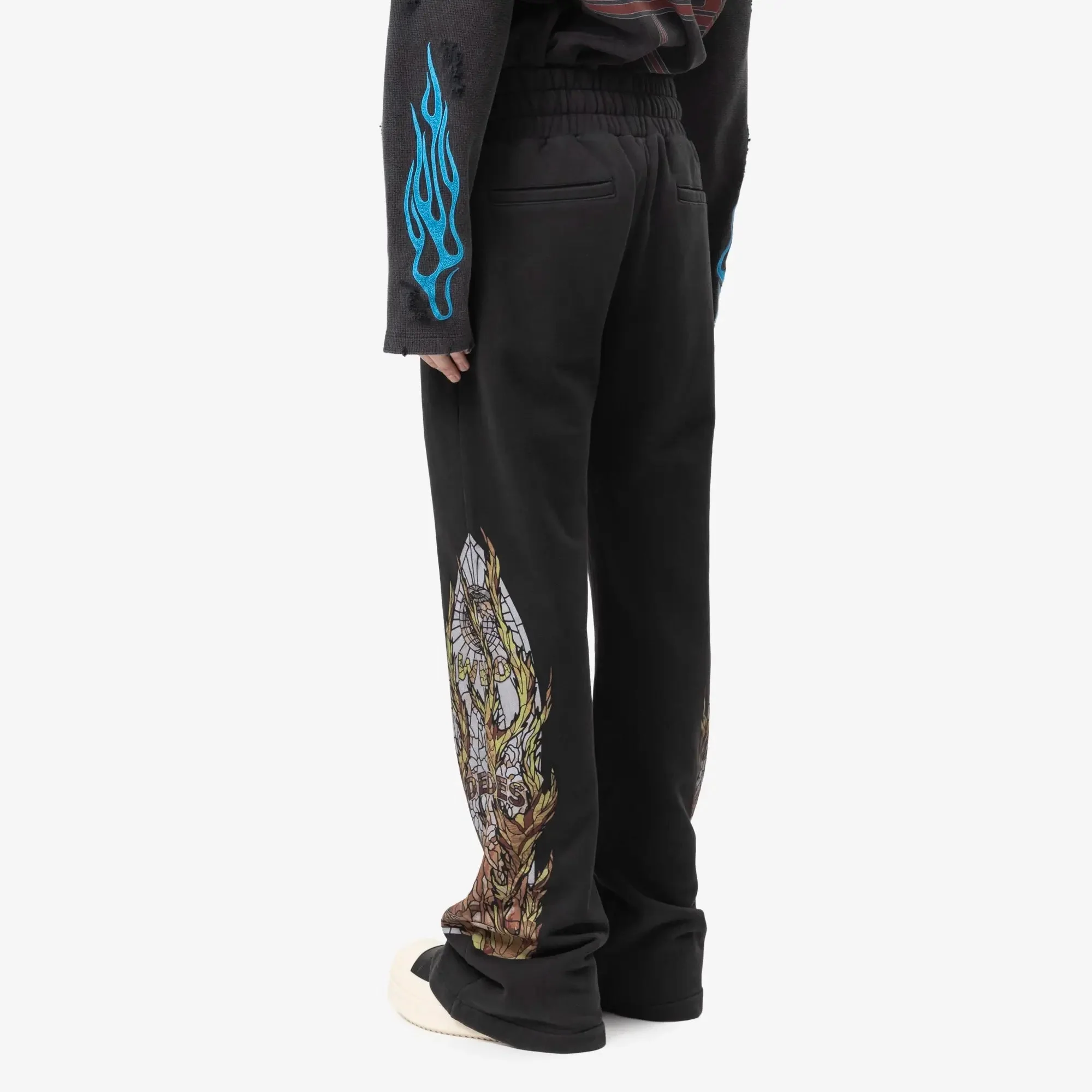 Flame Glass Hardware Sweatpants - Image 4