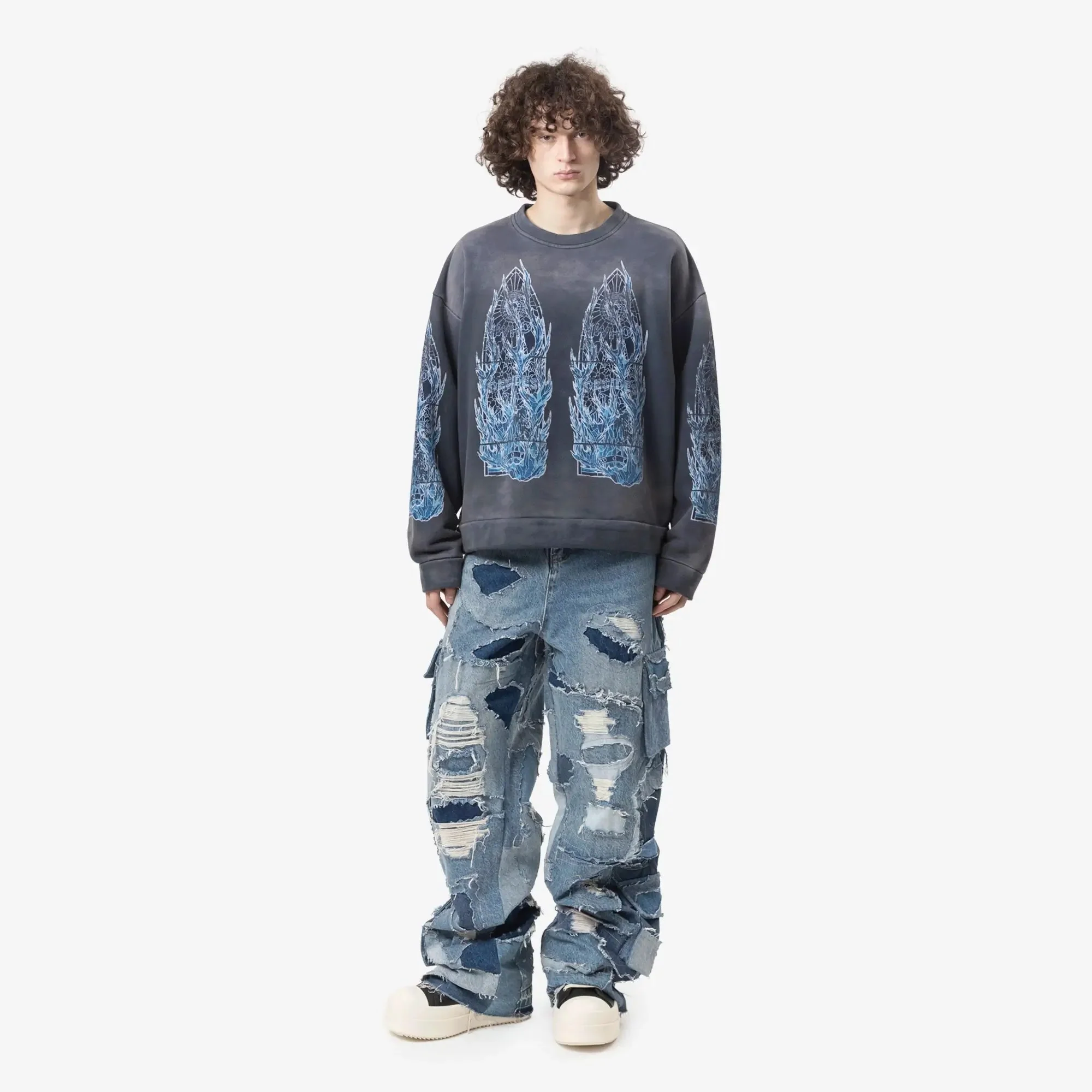 Flame Glass Sweatshirt - Image 2