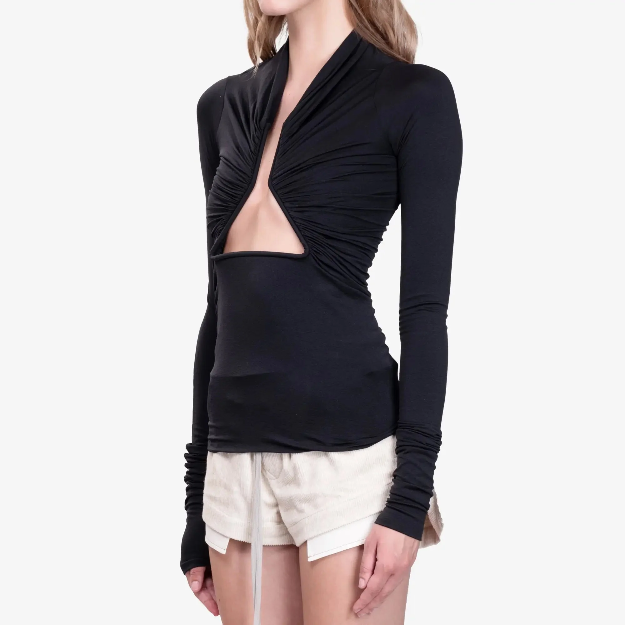 Womens Allanah Long Sleeve Prong Top - Image 3