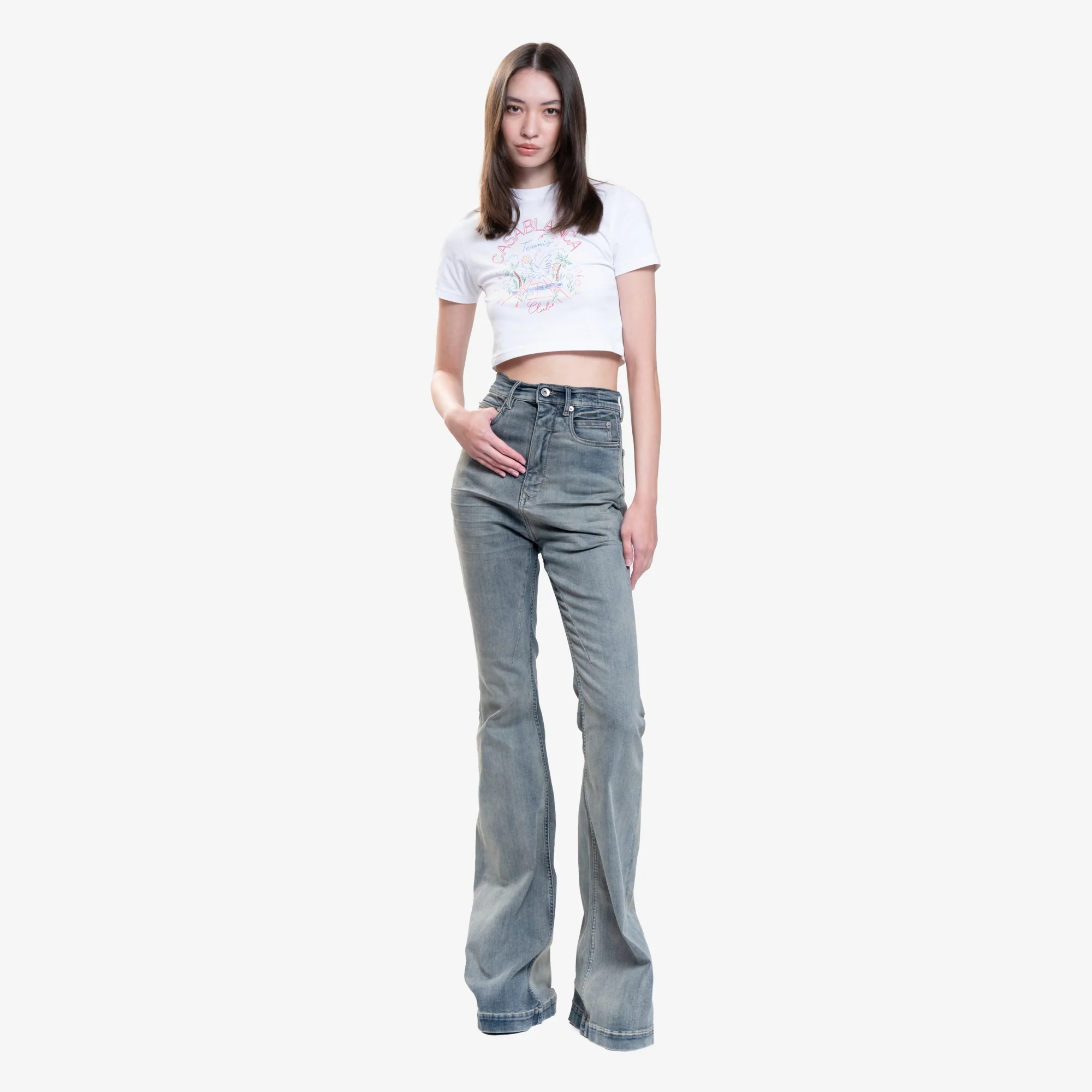 Womens Bolan Bootcut Jeans - Image 2
