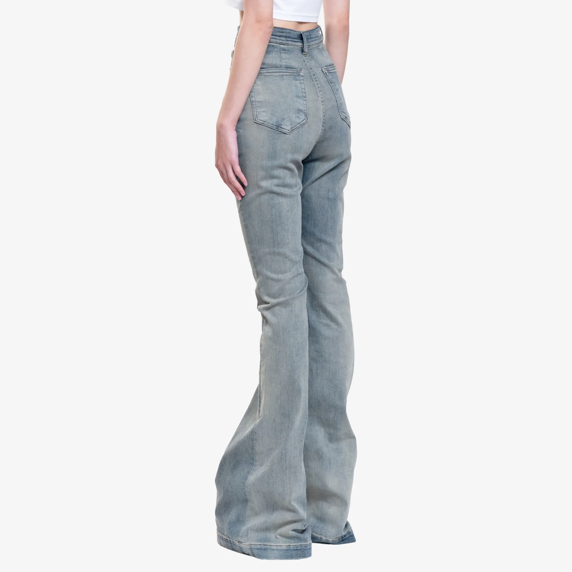 Womens Bolan Bootcut Jeans - Image 4