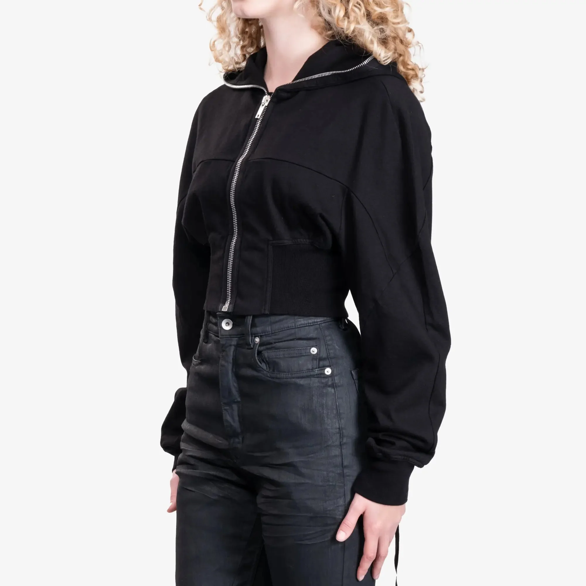 Womens Collage Gimp Hoodie - Image 3