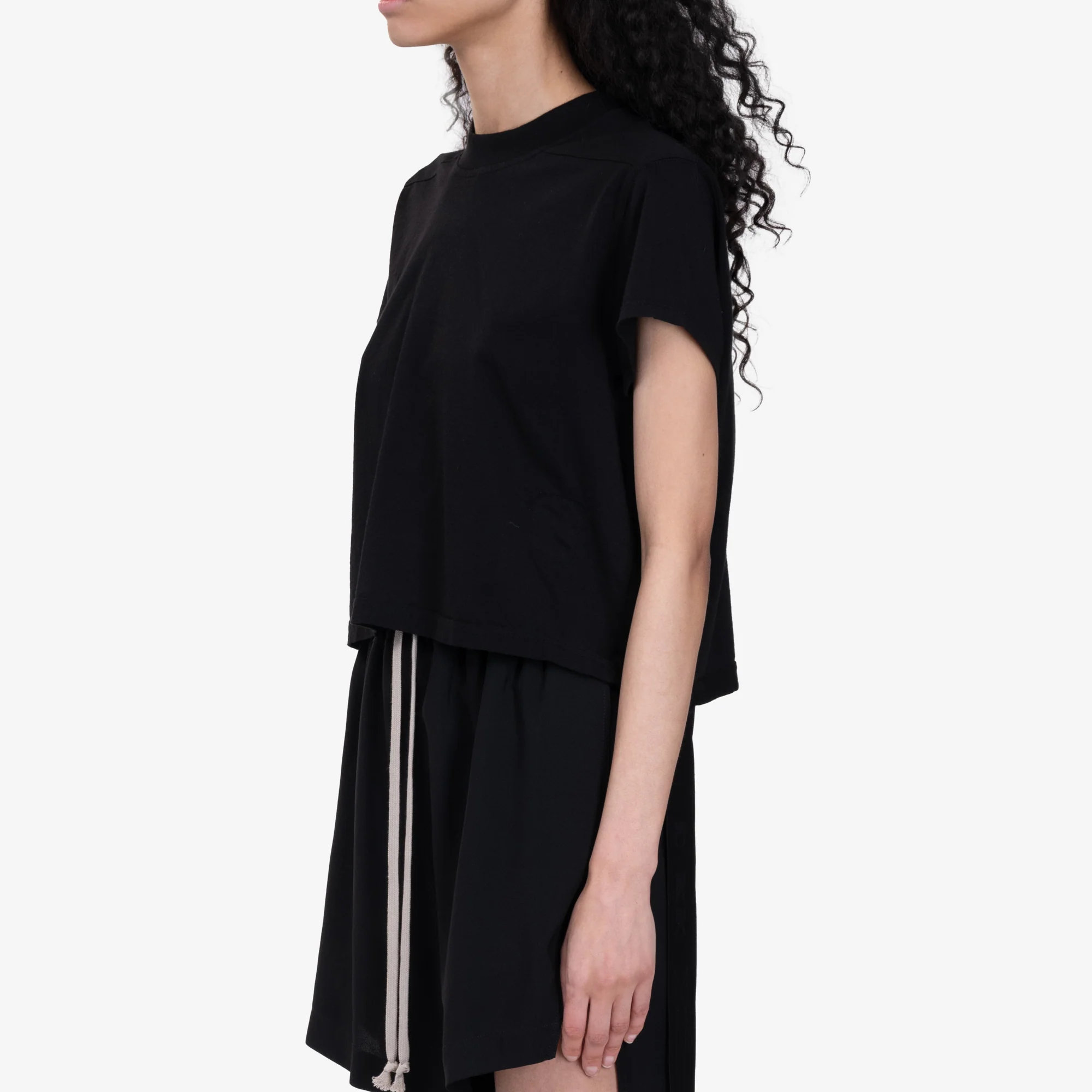 Womens Cropped Small Level T-Shirt - Image 3
