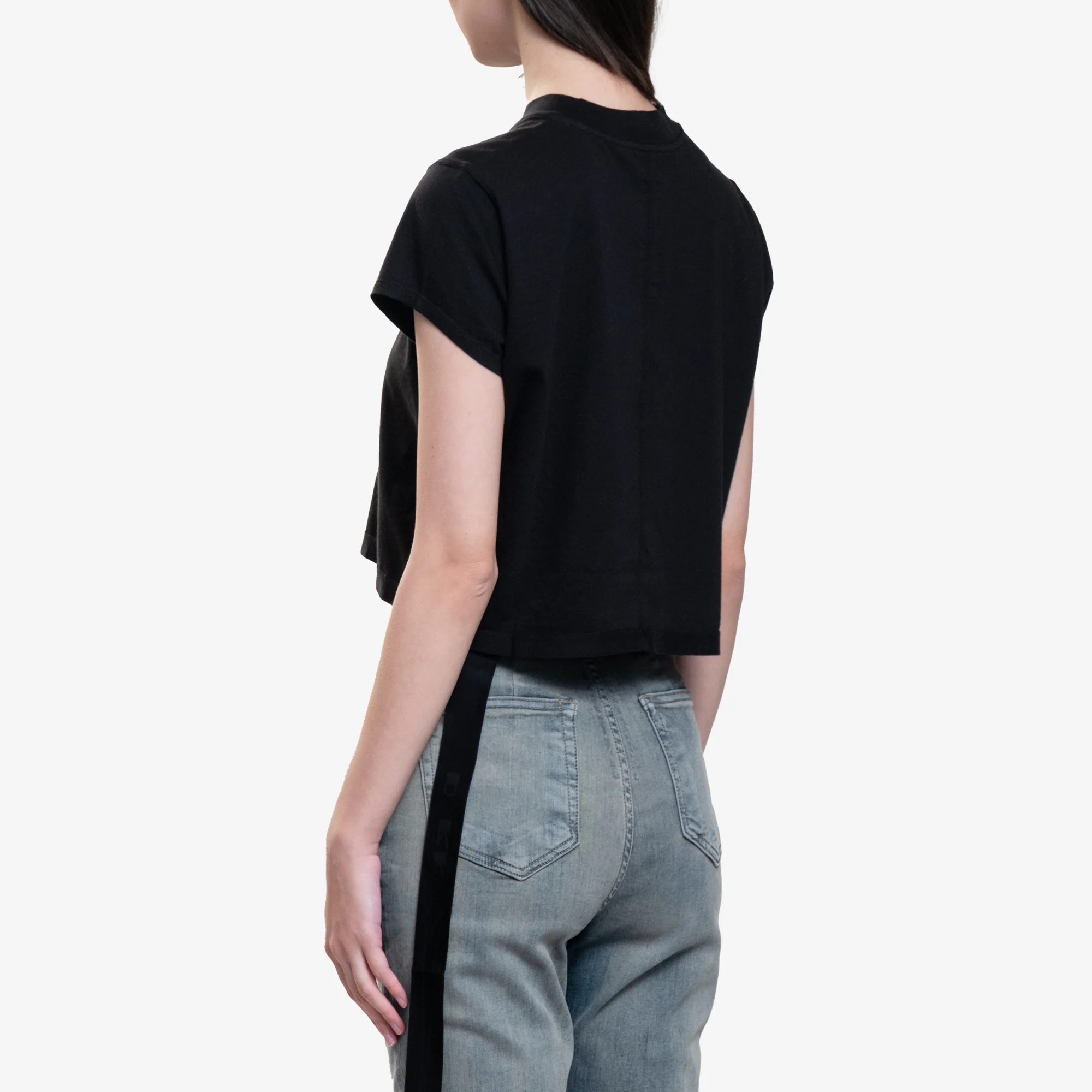 Womens Cropped Small Level T-Shirt - Image 4