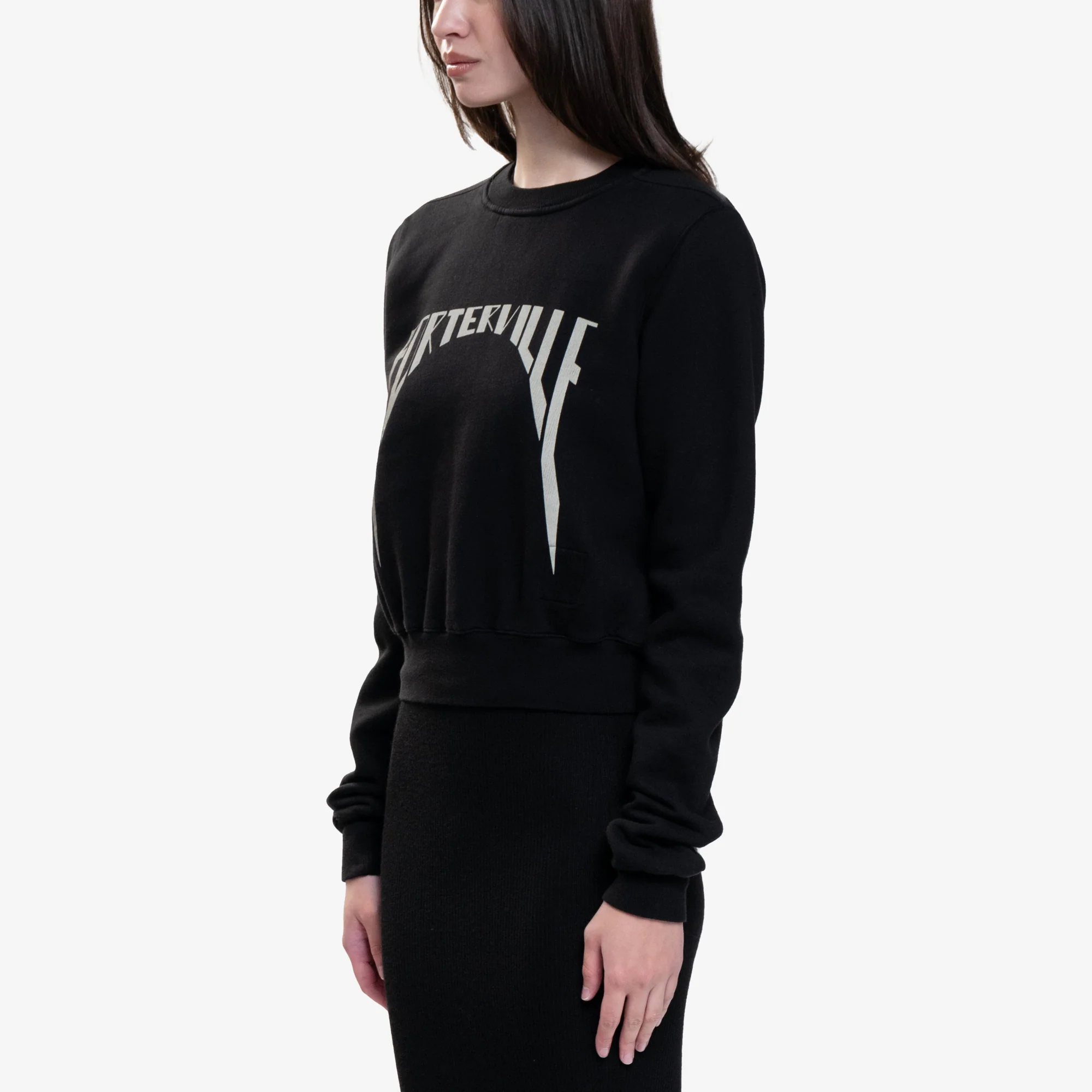 Womens Cropped Sweatshirt - Image 3