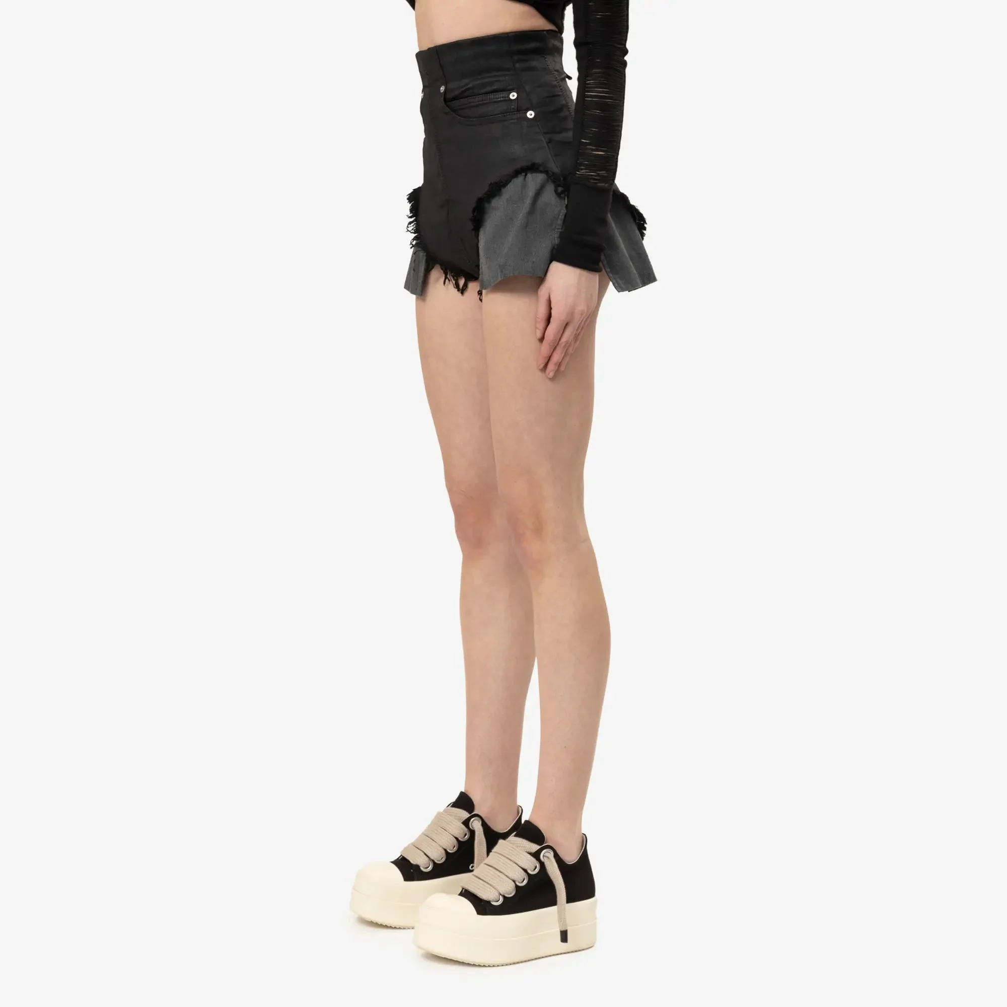 Womens Dirt Cutoffs Shorts - Image 3