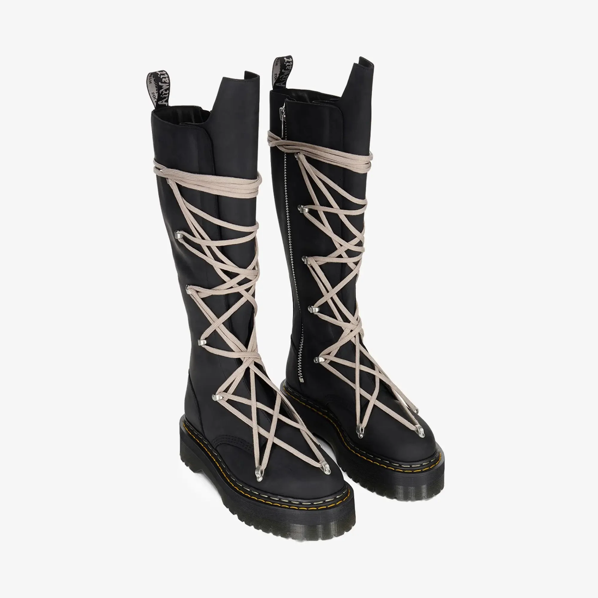 Womens Dr. Martens 1B60 Quad Sole Pentalace Boots