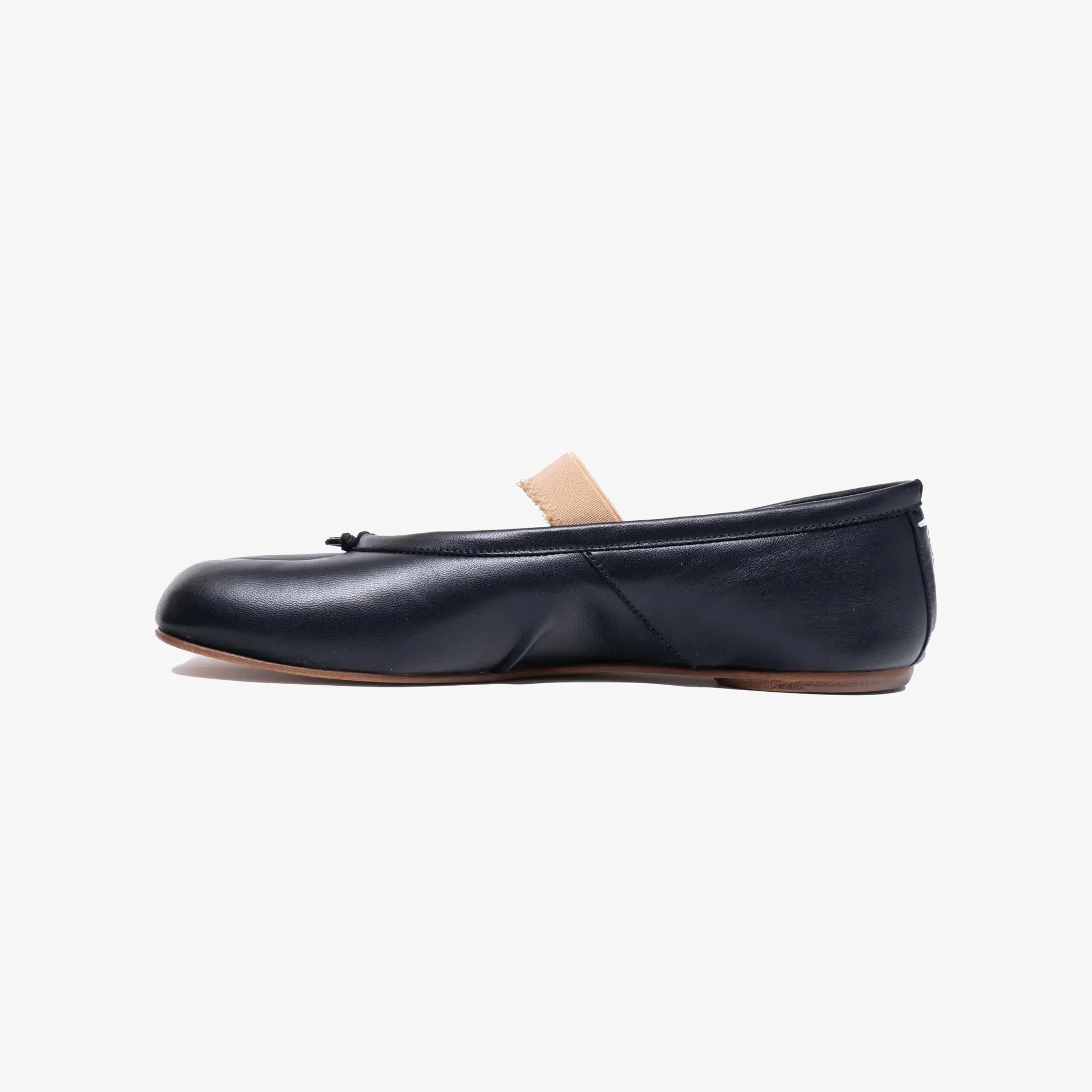 Womens Elastic Tabi Ballerina Flats - Image 5