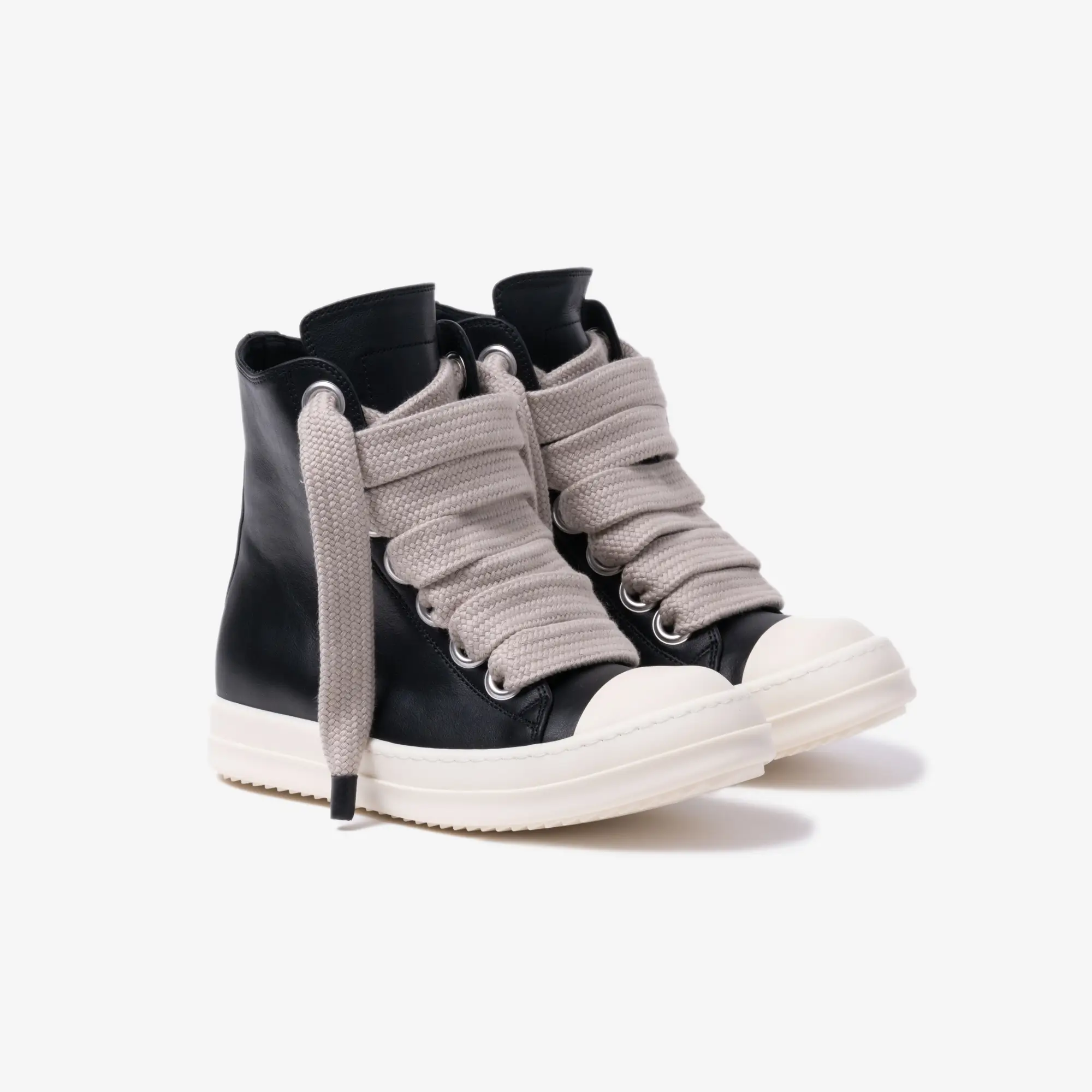 Womens Jumbolace High-Top Leather Sneakers