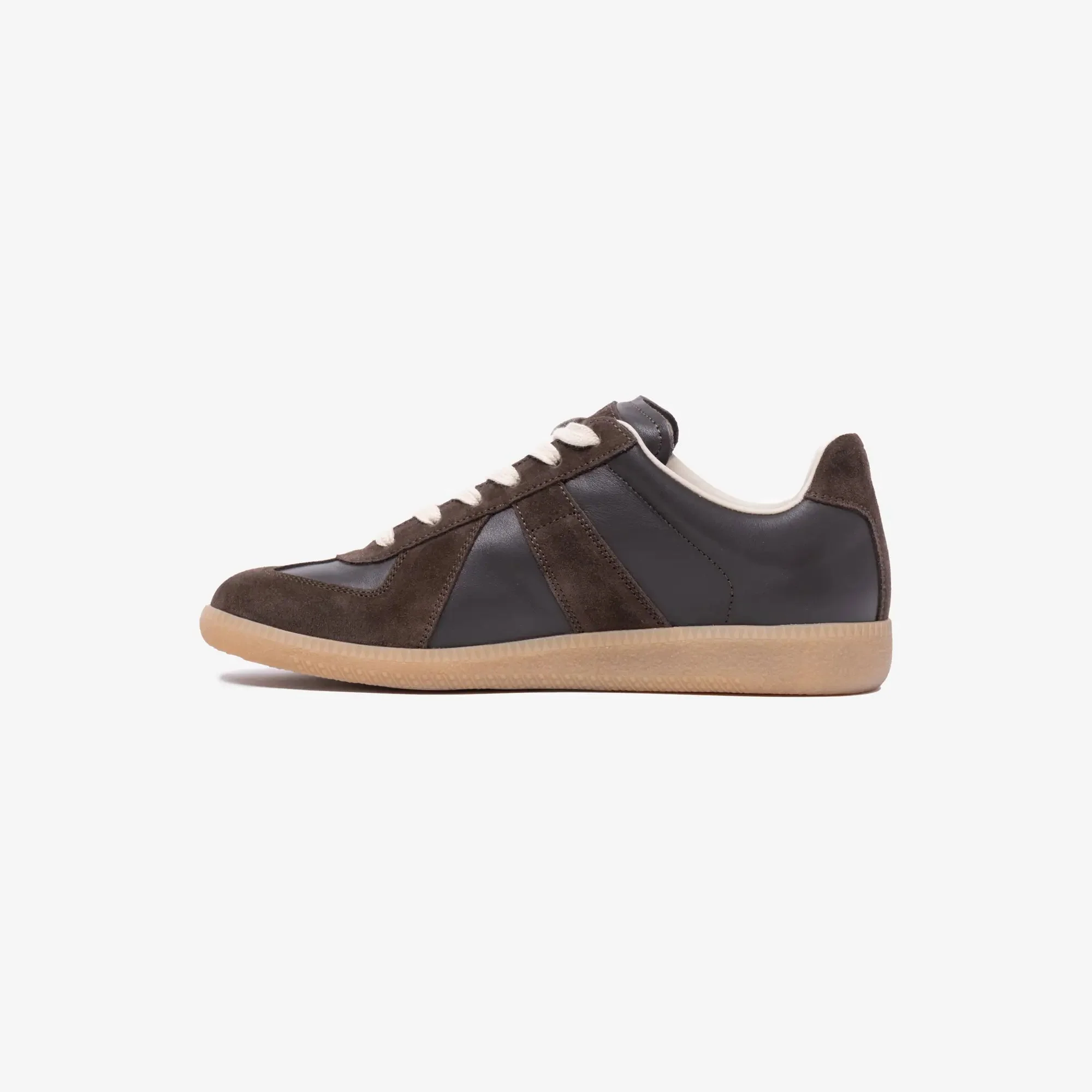 Womens Replica Dark Khaki Sneakers - Image 5