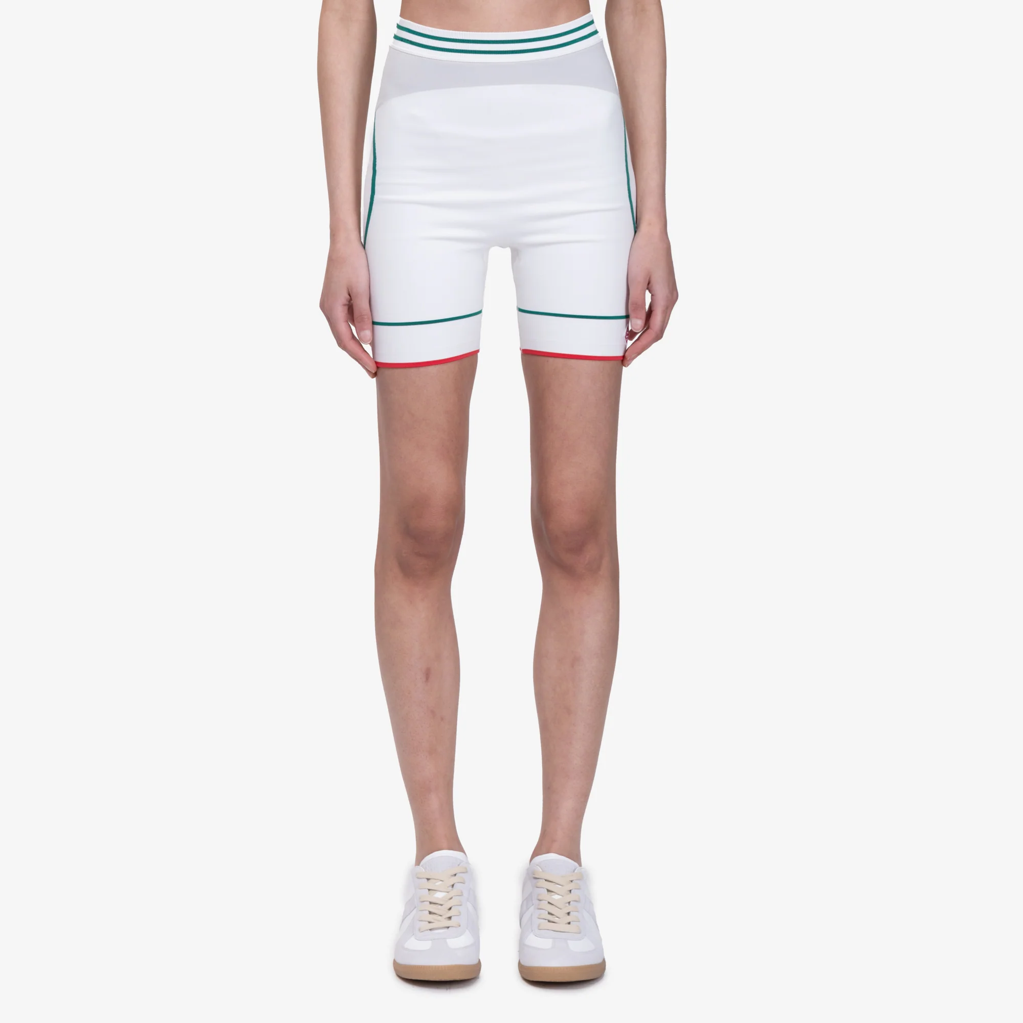 Womens Off White Sports Shorts