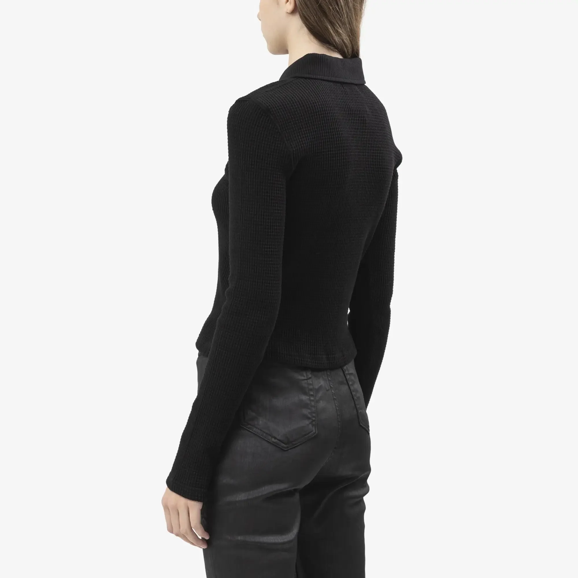 Womens TC Long Sleeve Polo - Image 3