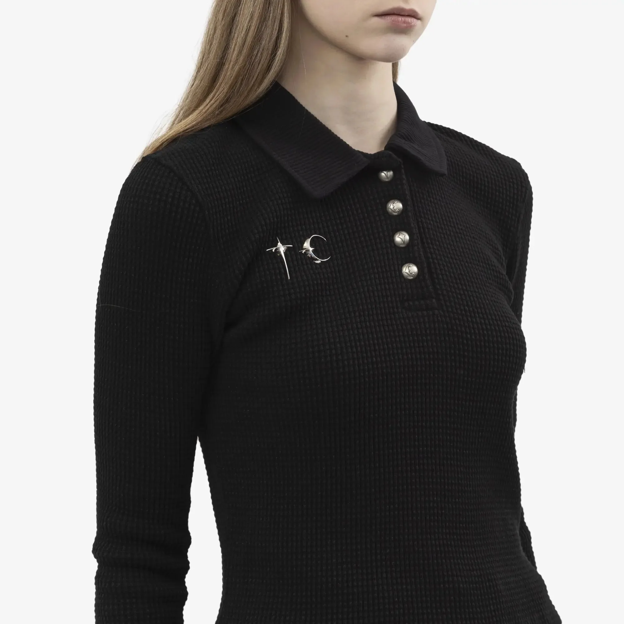 Womens TC Long Sleeve Polo - Image 5