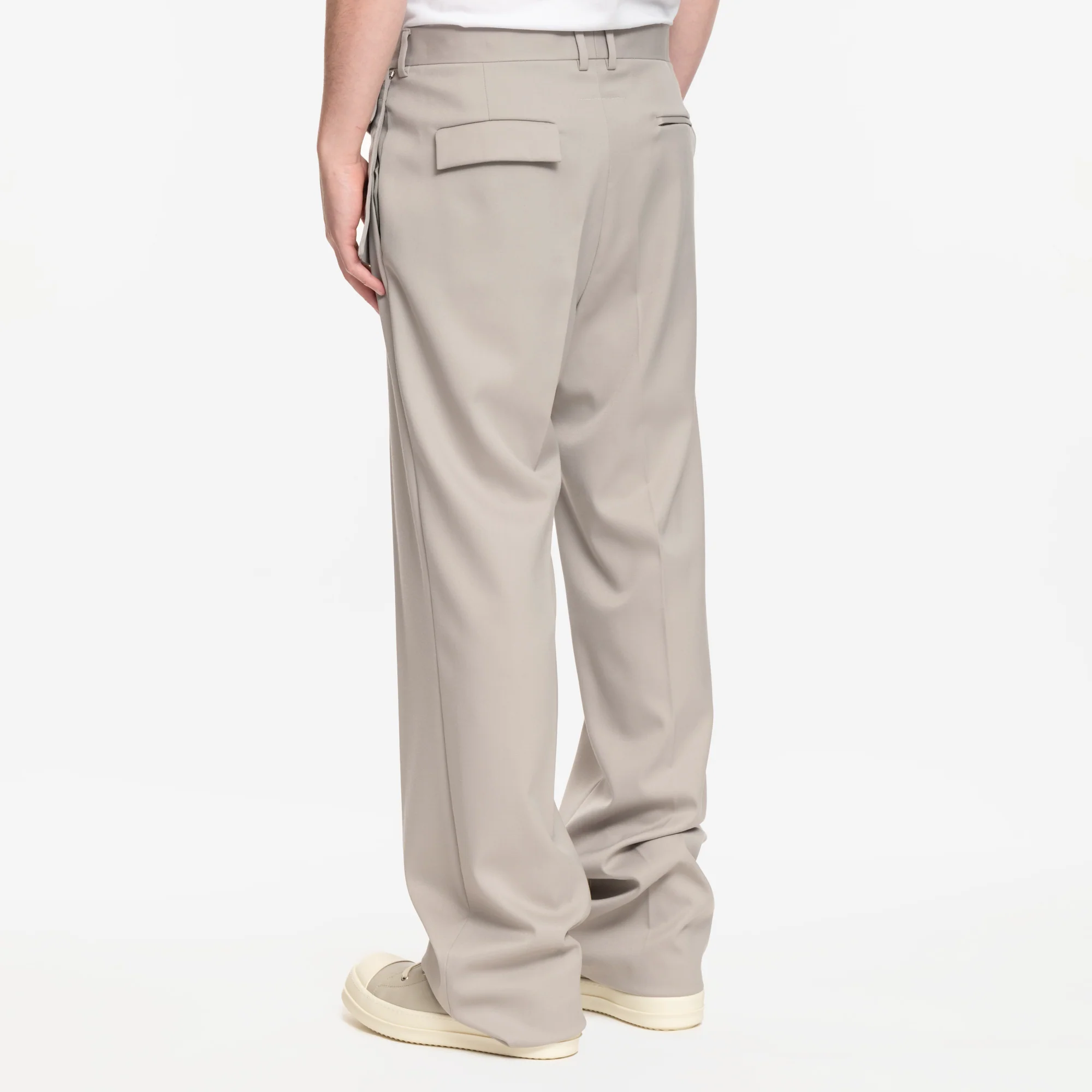 Wool Cargo Pocket Pants - Image 4