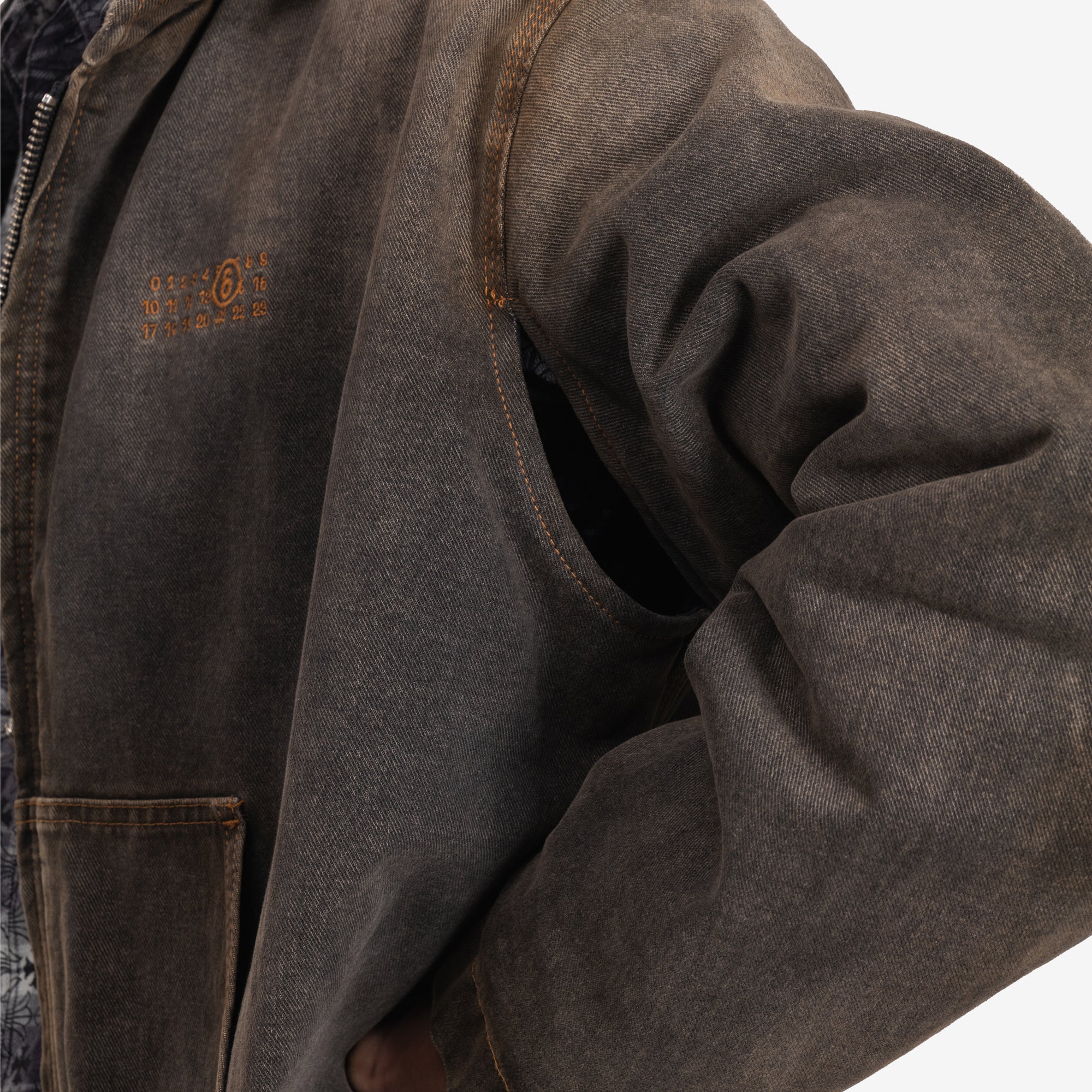 Worker Zip Hoody - Image 7