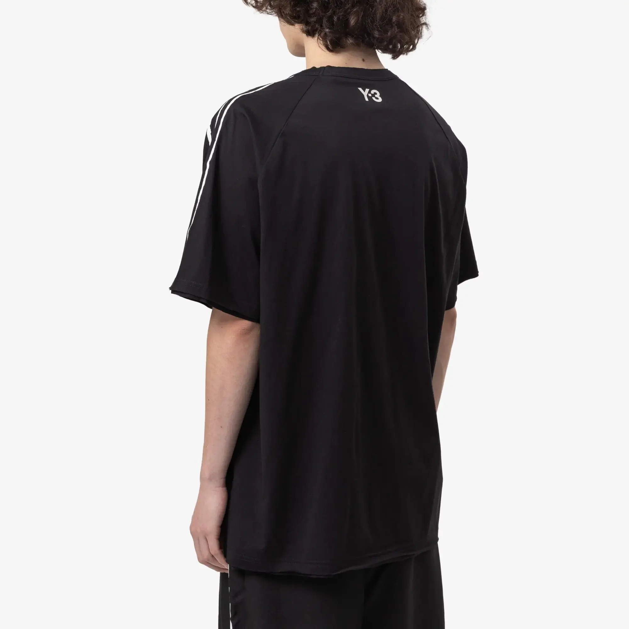 Raw Edge 3 Stripes T-Shirt - Image 4