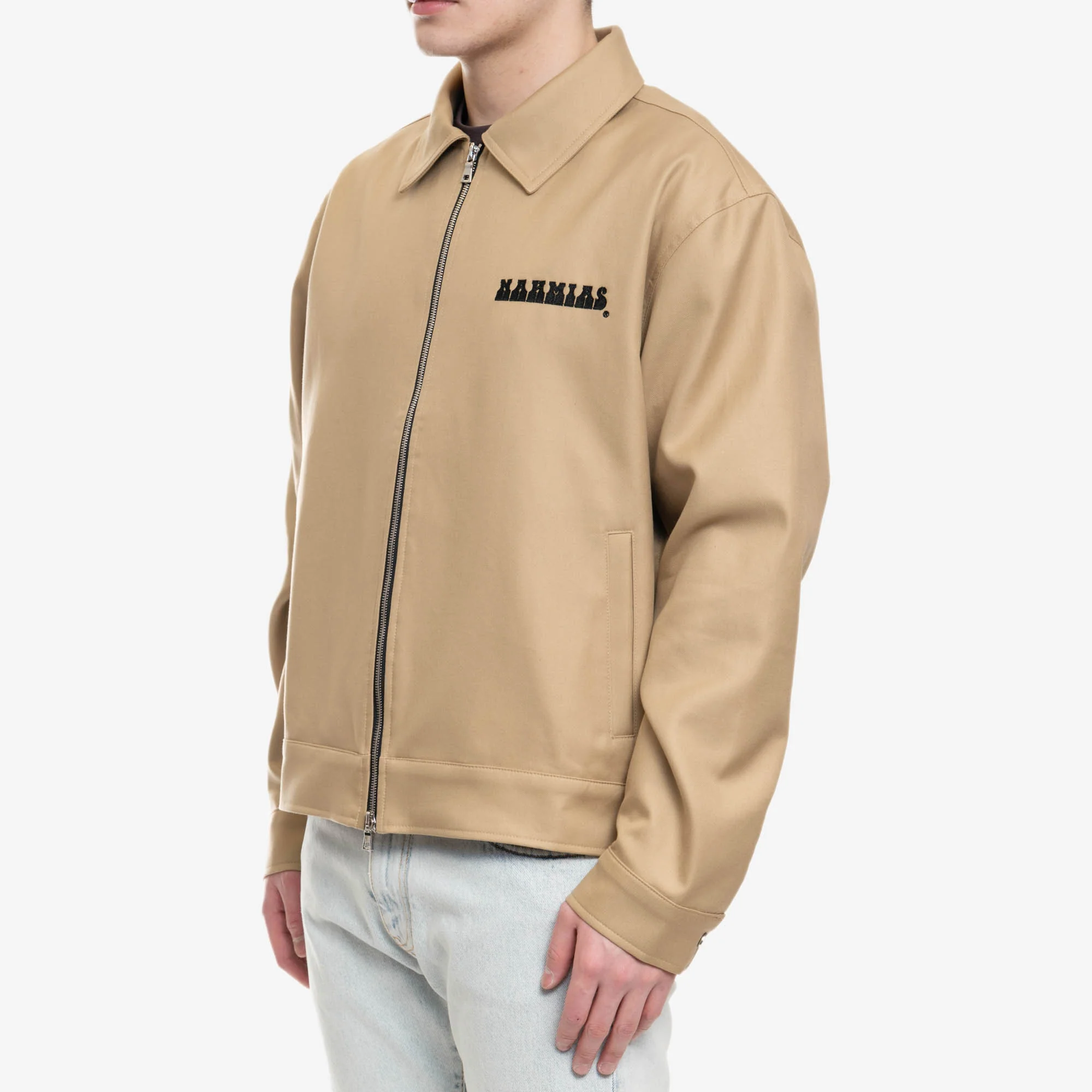 Zip Up Worker Jacket - Image 3