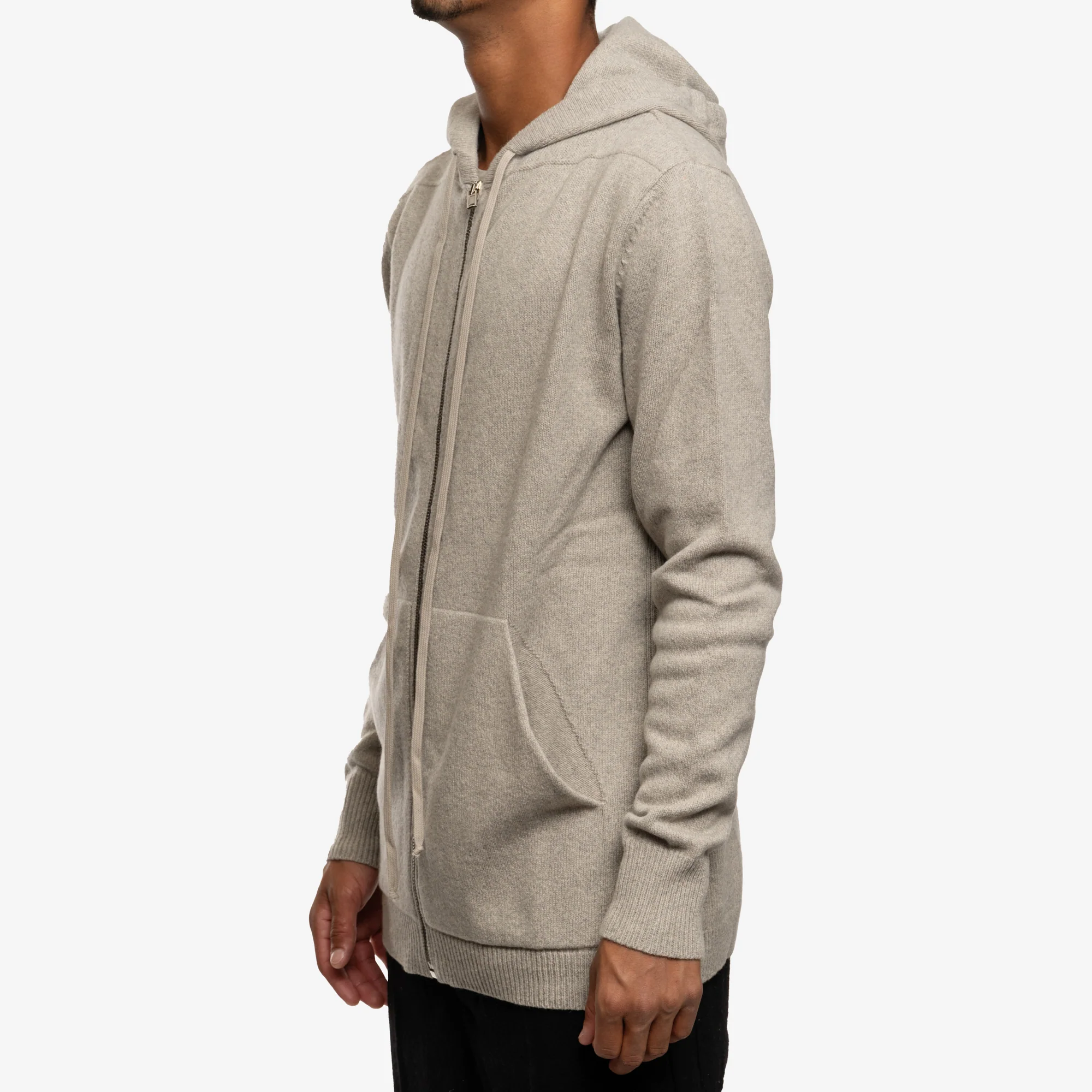Zipped Cashmere Hoody - Image 3